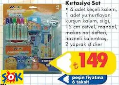 KIRTASİYE SET
